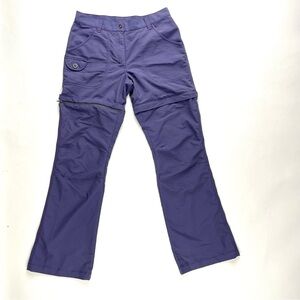 MEC zip off Lavender Pants girls
